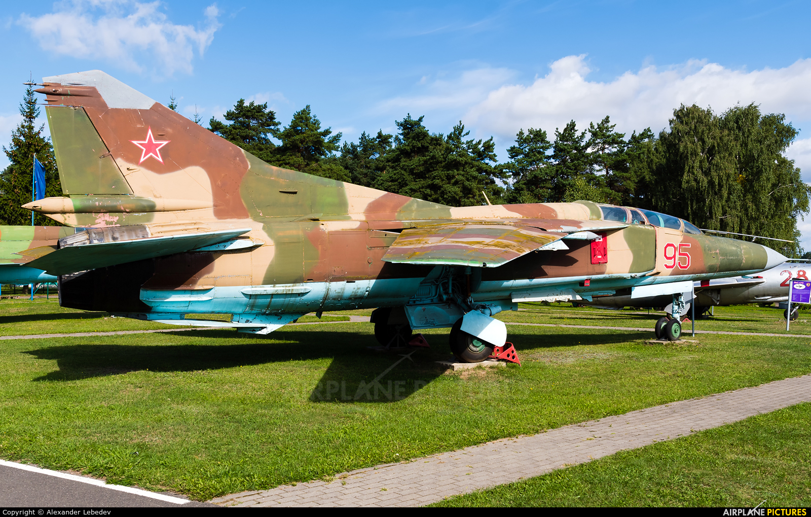 Belarus - Air Force 95 aircraft at Minsk Intl