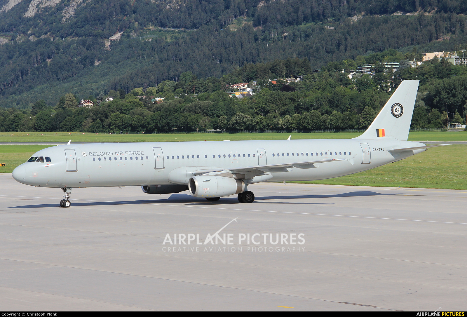 Belgium - Air Force CS-TRJ aircraft at Innsbruck