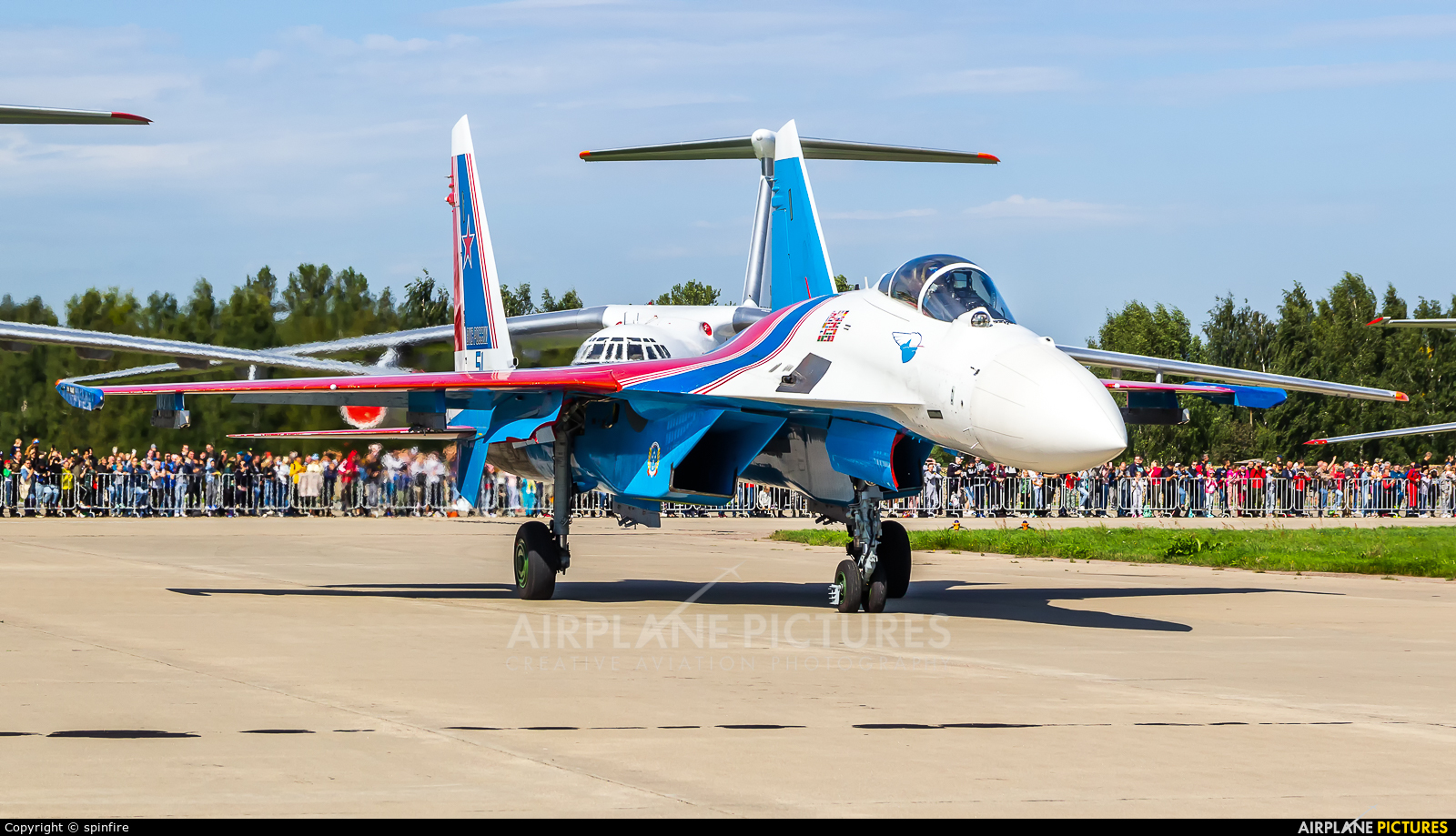 Russia - Air Force "Russian Knights" 51 aircraft at Kubinka