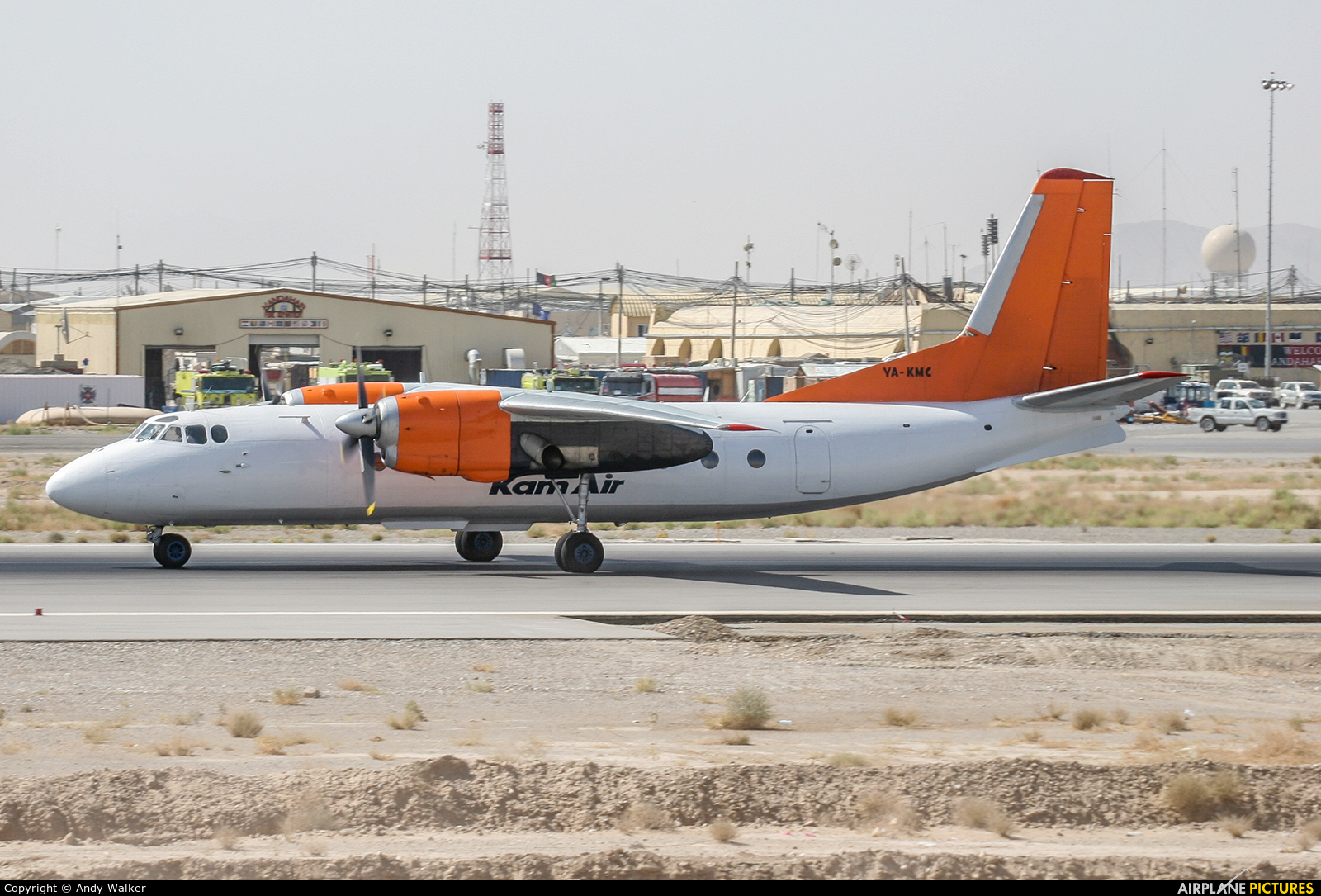 Kam Air YA-KMC aircraft at Kandahar