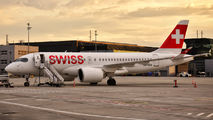HB-JBG - Swiss Bombardier CS100 aircraft