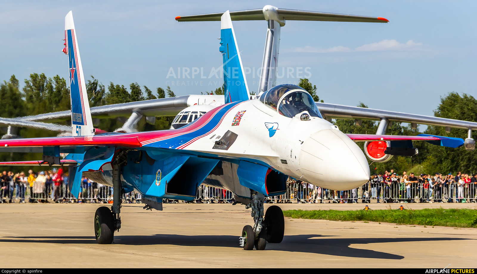 Russia - Air Force "Russian Knights" 50 aircraft at Kubinka