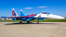 52 - Russia - Air Force "Russian Knights" Sukhoi Su-35S aircraft