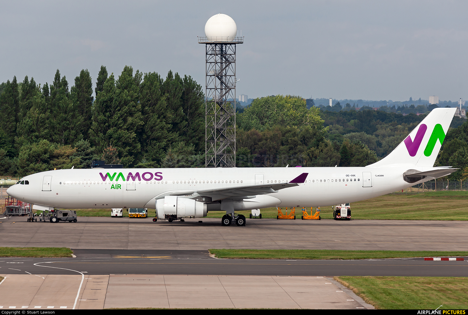 Wamos Air EC-NOF aircraft at Birmingham