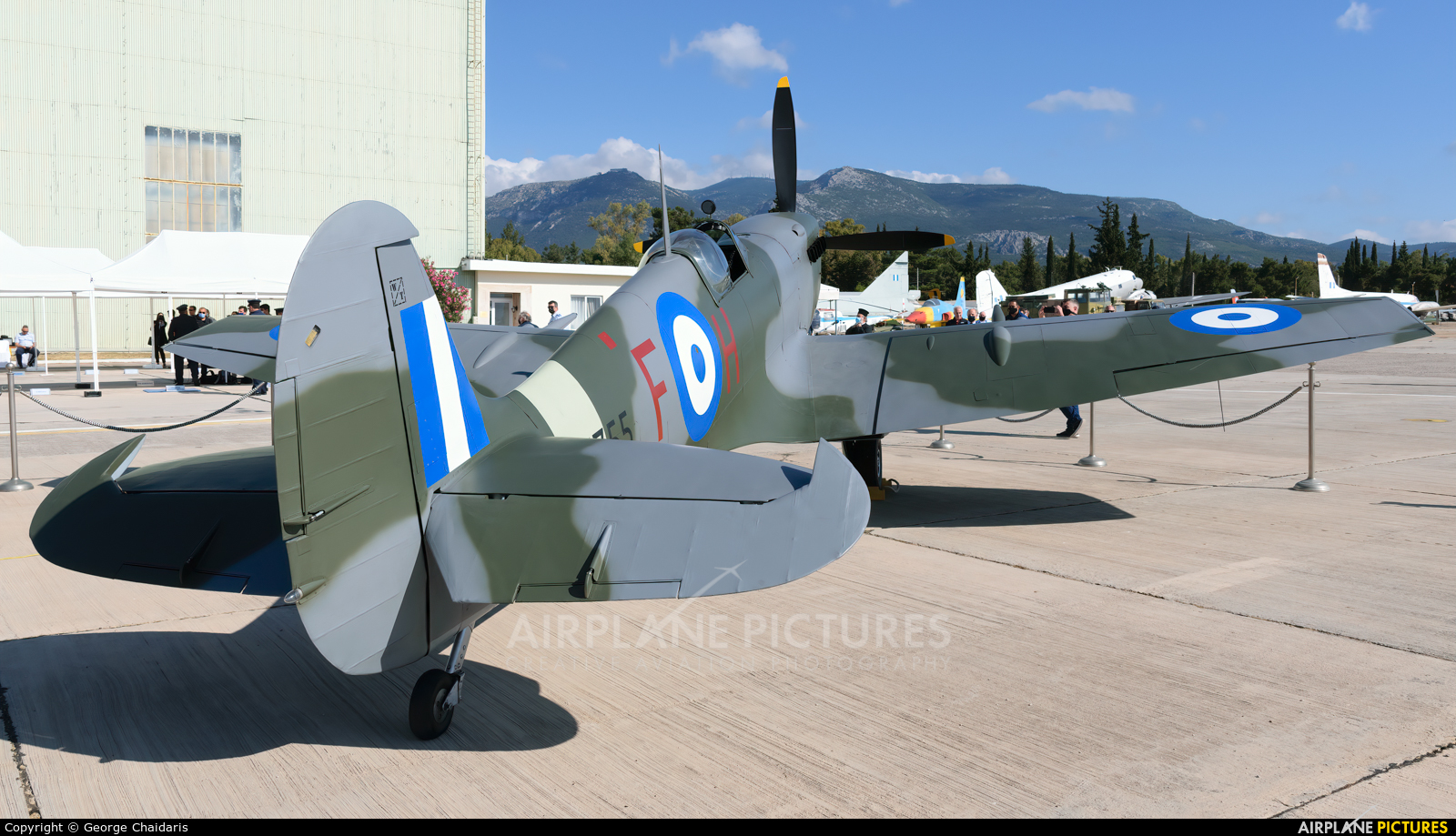 Hellenic Air Force G-CLGS aircraft at Tatoi