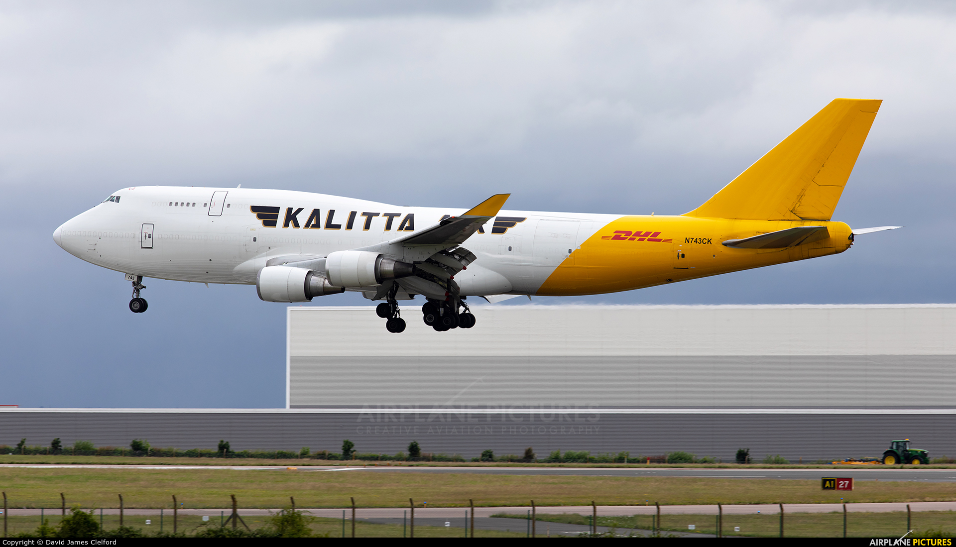 Kalitta Air N743CK aircraft at East Midlands