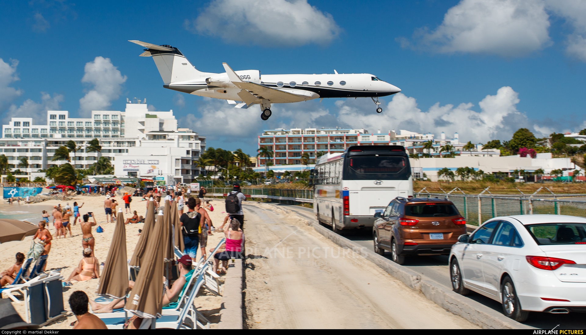 Private N60GG aircraft at Sint Maarten - Princess Juliana Intl