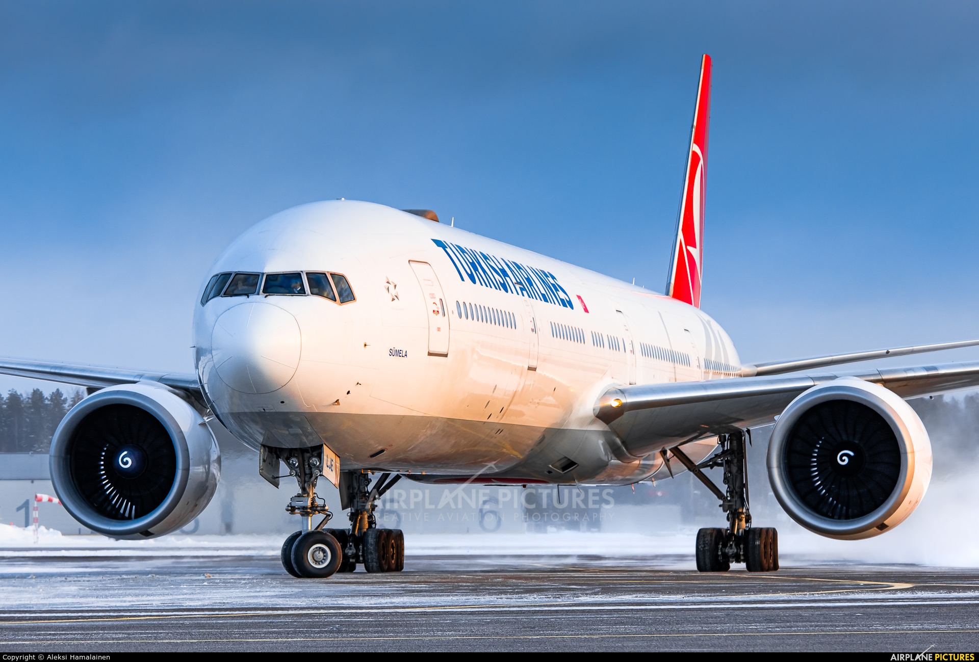 Turkish Airlines TC-LJE aircraft at Helsinki - Vantaa