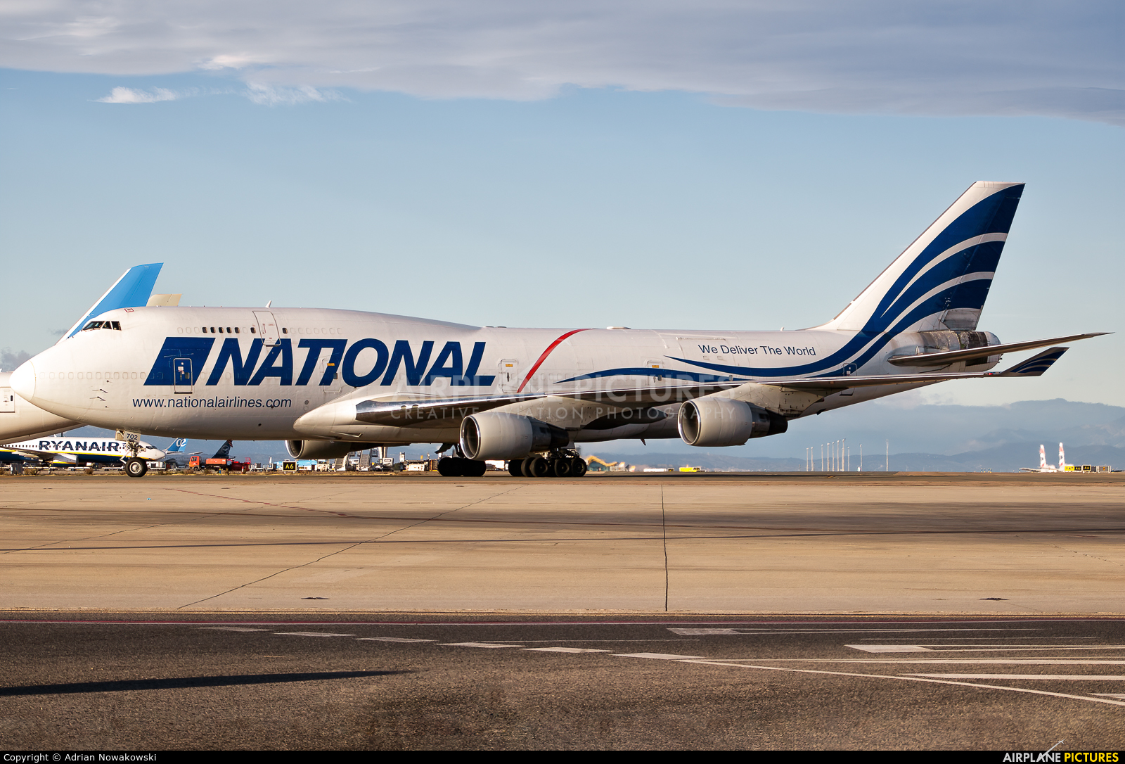 National Airlines N702CA aircraft at Madrid - Barajas