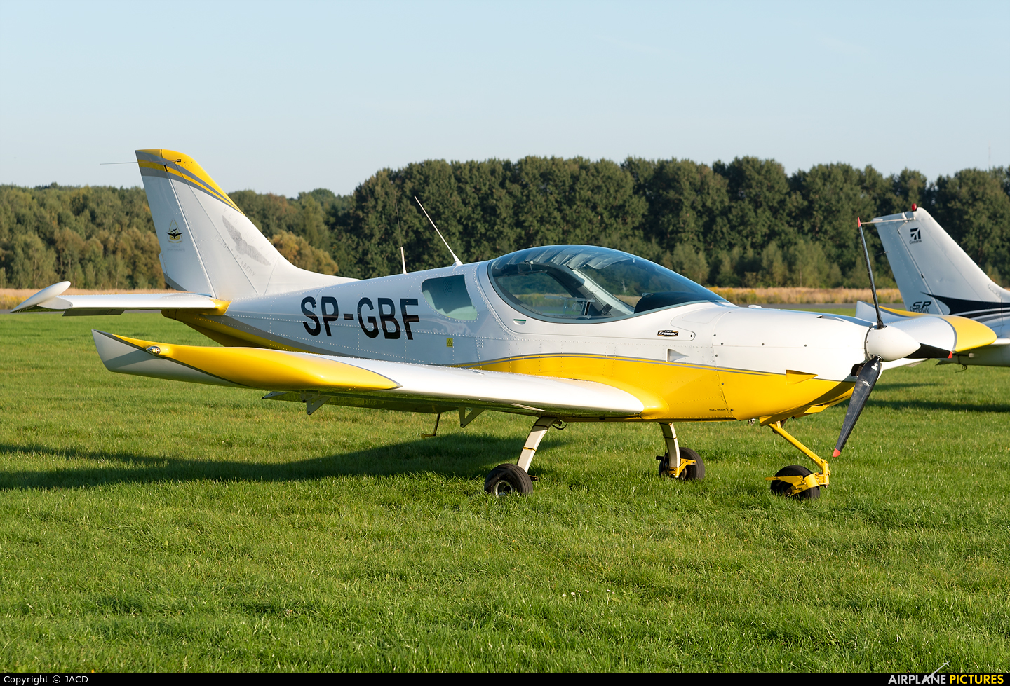 Private SP-GBF aircraft at Katowice Muchowiec