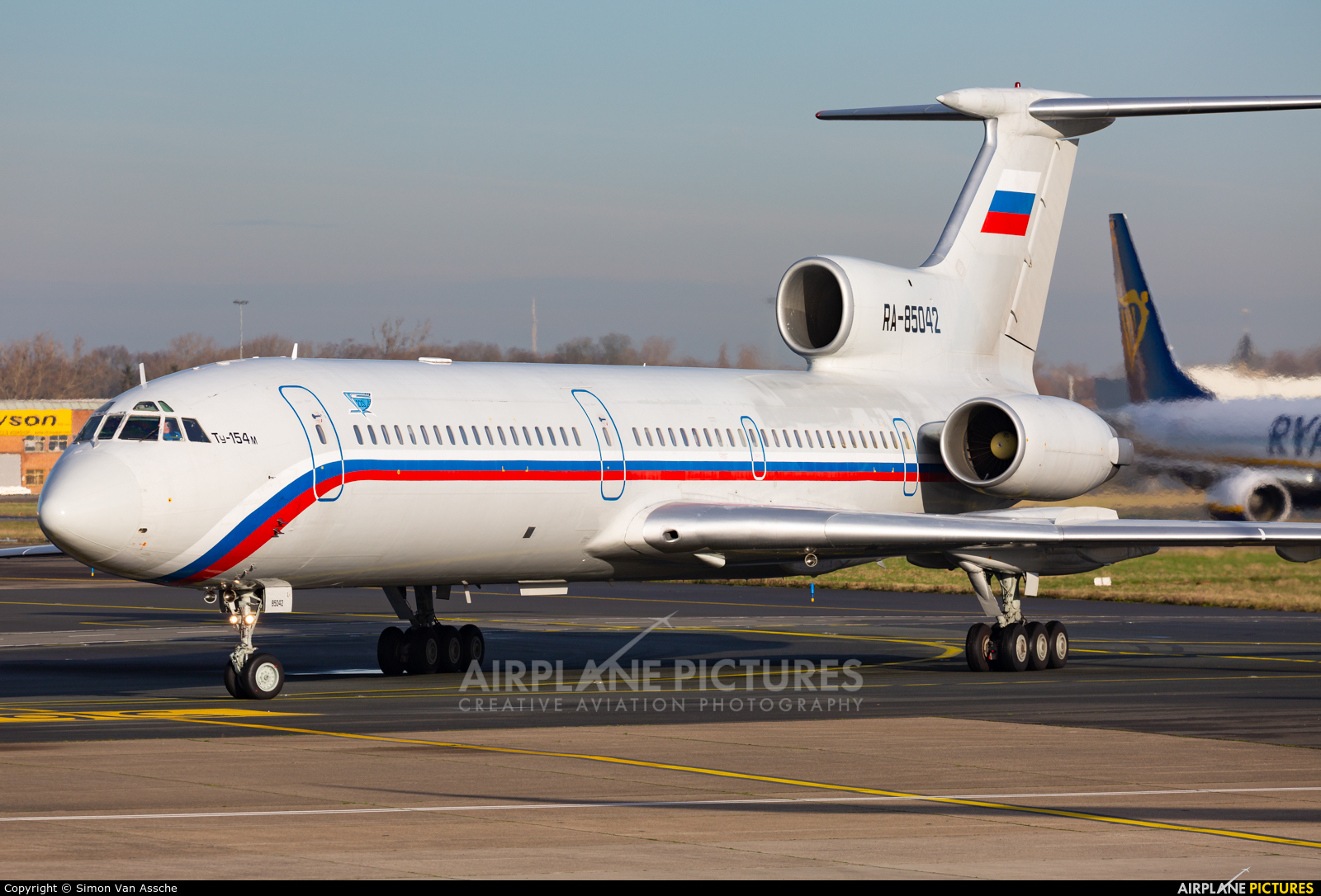 Russia - Government RA-85042 aircraft at Brussels - Zaventem