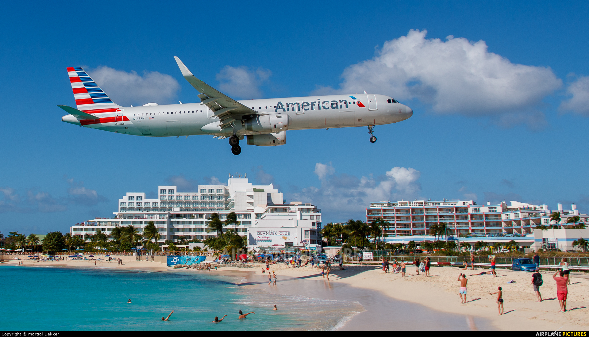 American Airlines N138AN aircraft at Sint Maarten - Princess Juliana Intl