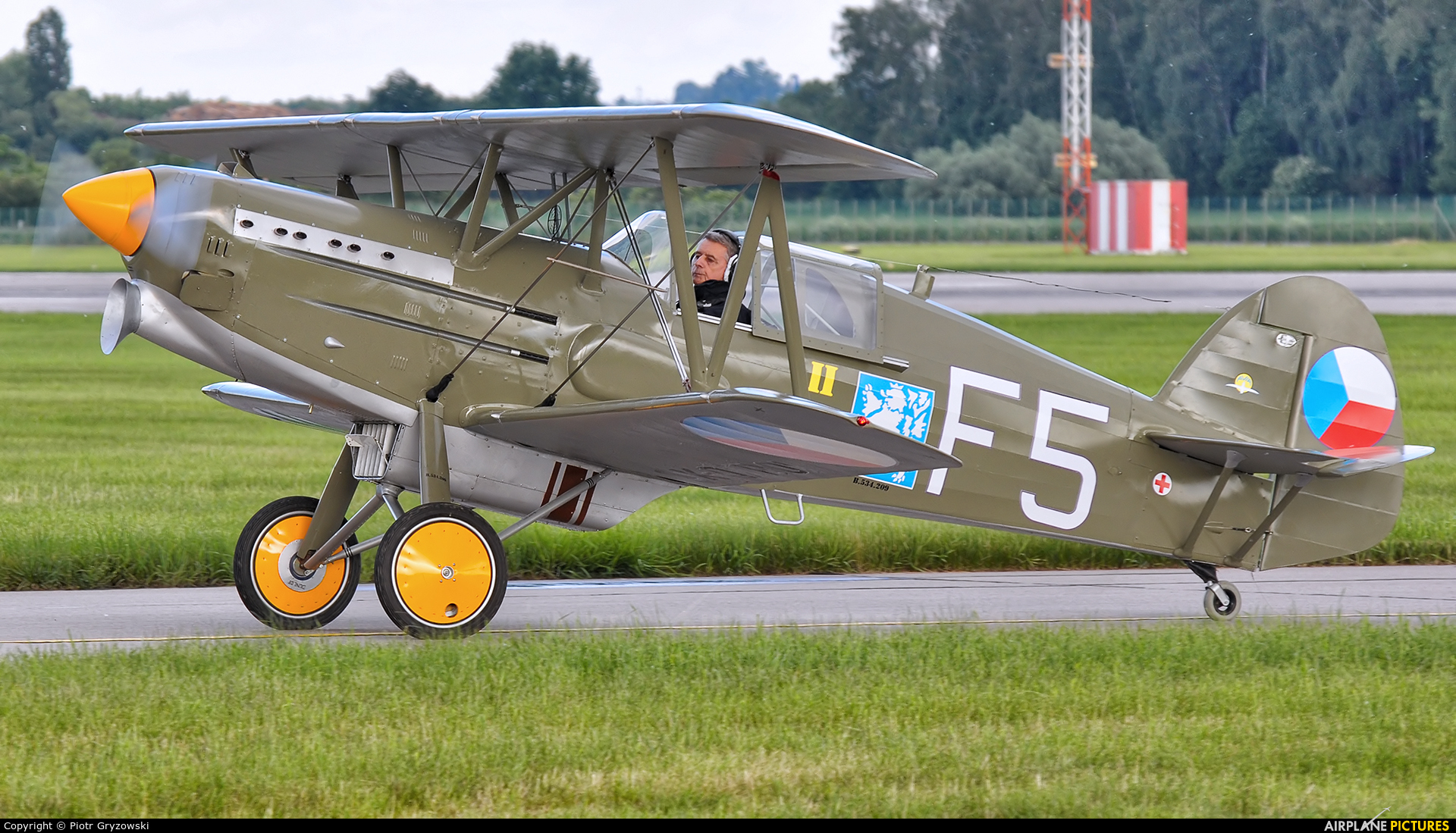 Private OK-QAB01 aircraft at Pardubice