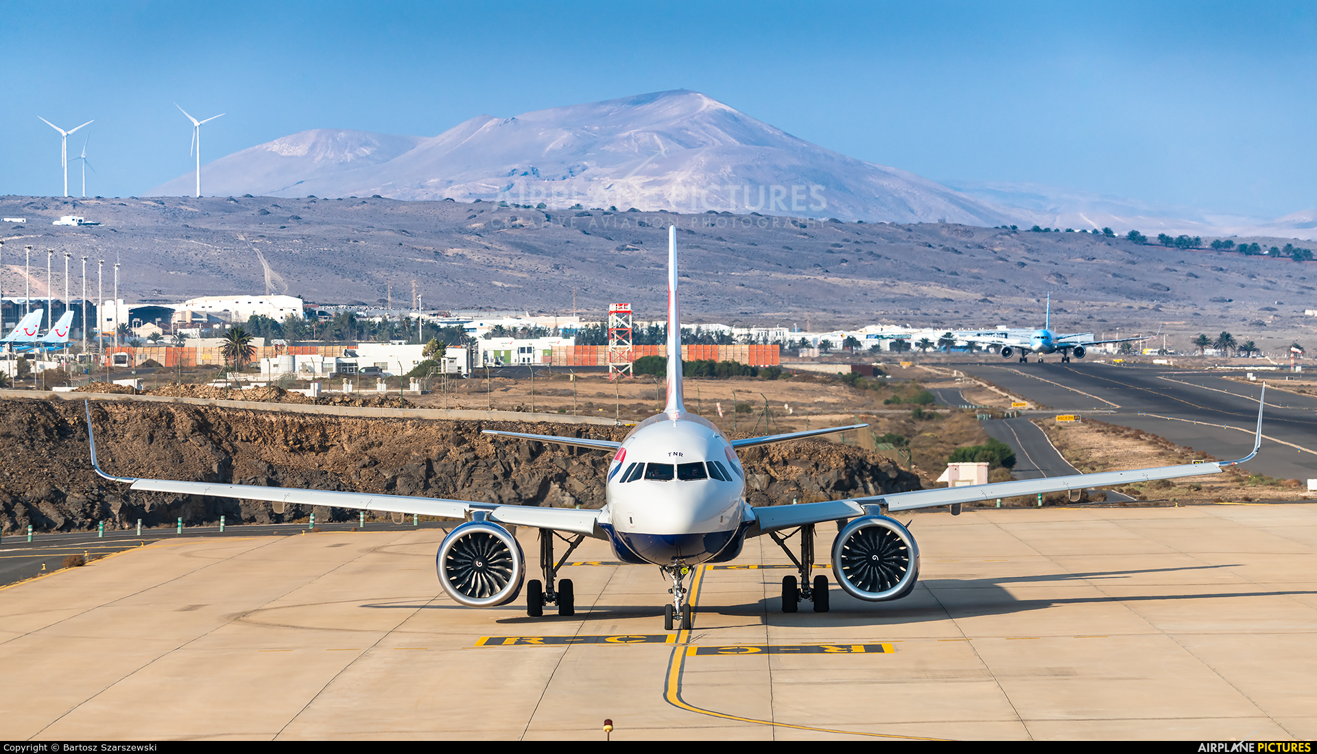 British Airways G-TTNR aircraft at Lanzarote - Arrecife