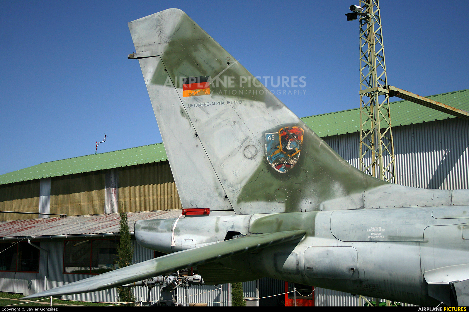 Germany - Air Force 40+18 aircraft at Montelimar - Ancone