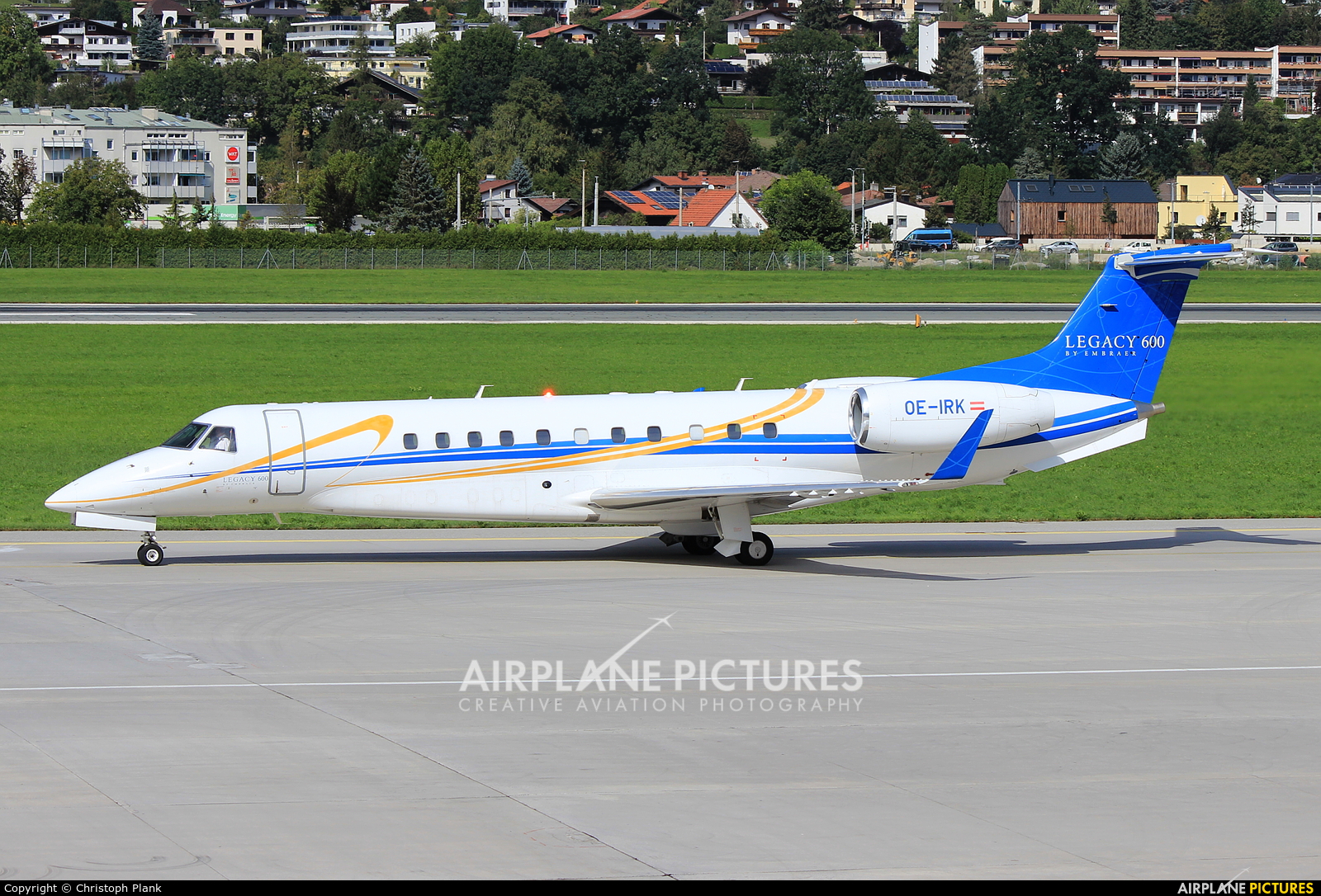 Avcon Jet OE-IRK aircraft at Innsbruck