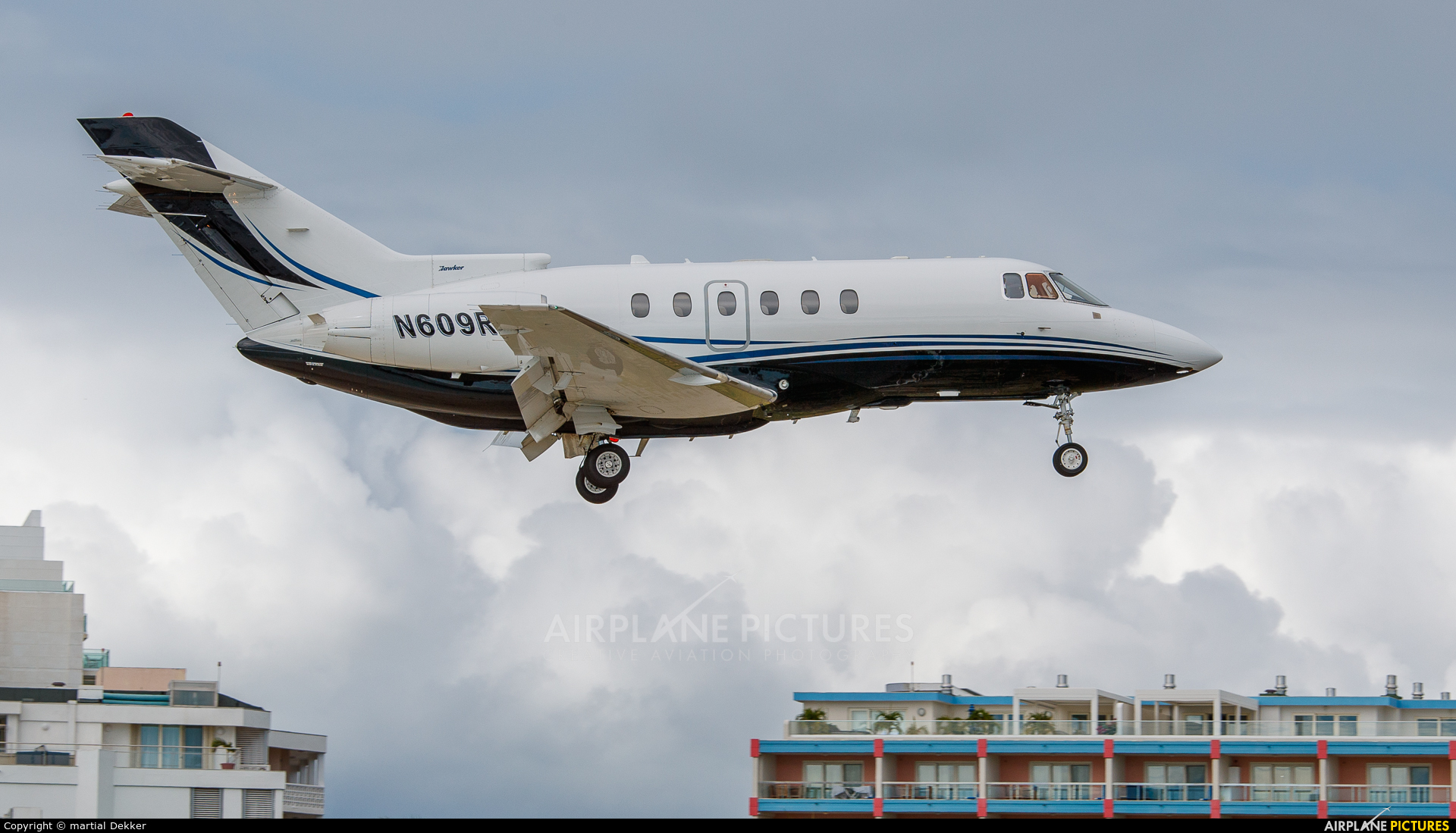 Private N609RC aircraft at Sint Maarten - Princess Juliana Intl