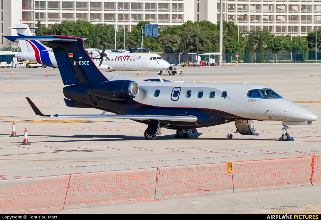 Luxaviation D-CSCE aircraft at Palma de Mallorca