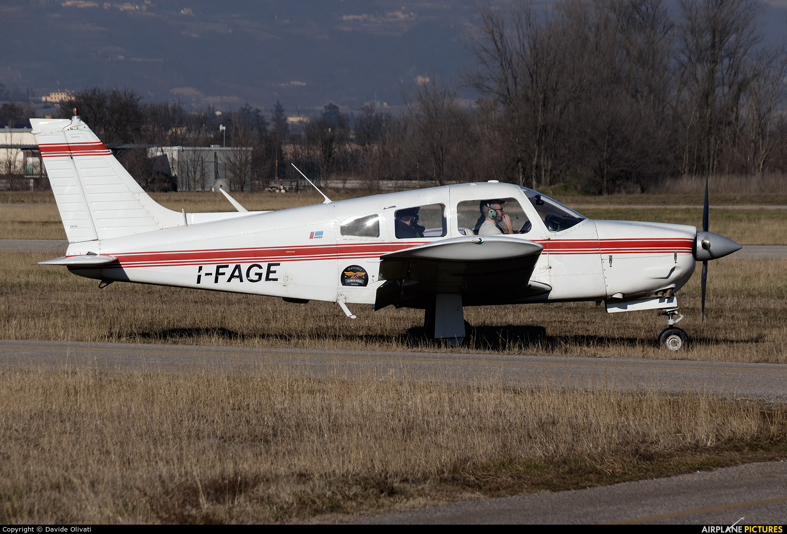 Private I-FAGE aircraft at Verona - Boscomantico