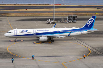 JA112A - ANA - All Nippon Airways Airbus A321