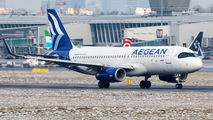 SX-DNE - Aegean Airlines Airbus A320 aircraft