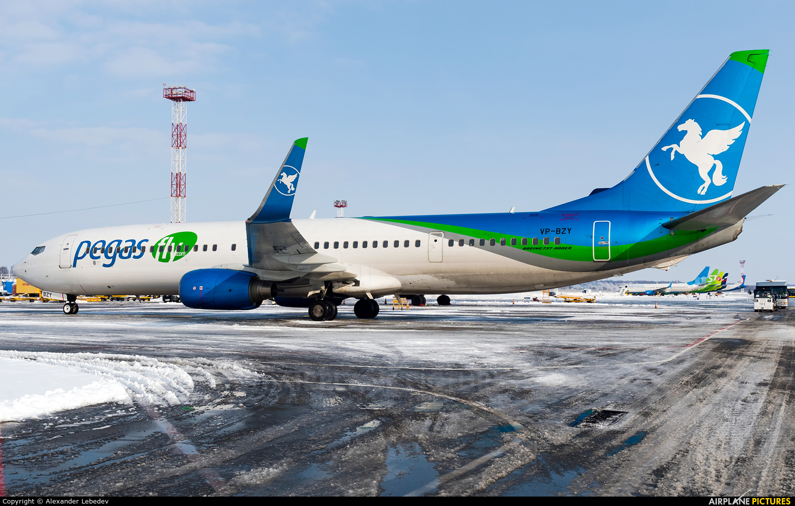 Ikar Airlines VP-BZY aircraft at Krasnodar