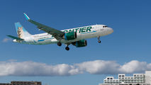 N337FR - Frontier Airlines Airbus A320 aircraft