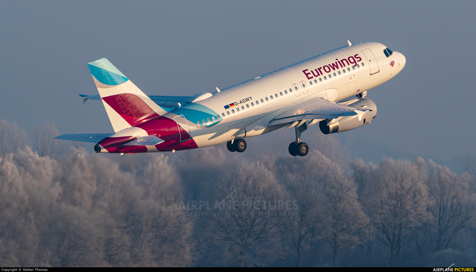 Eurowings D-AGWY aircraft at Munich