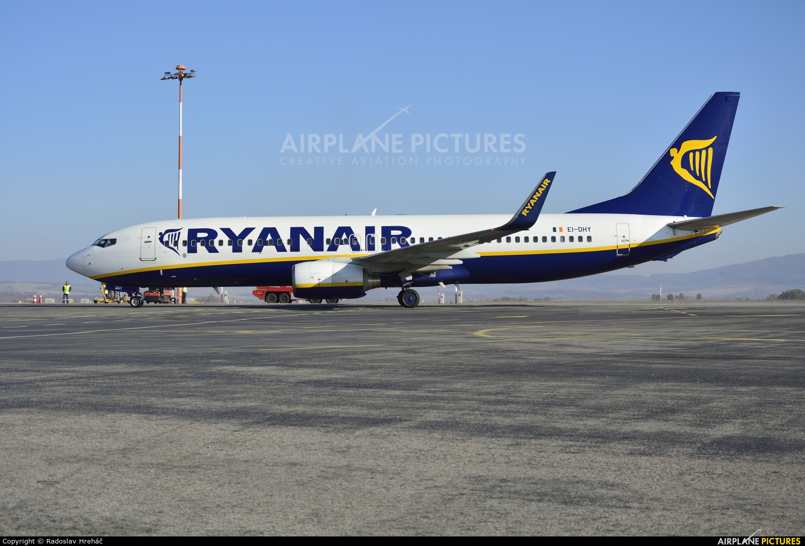 Ryanair EI-DHY aircraft at Košice - Barca