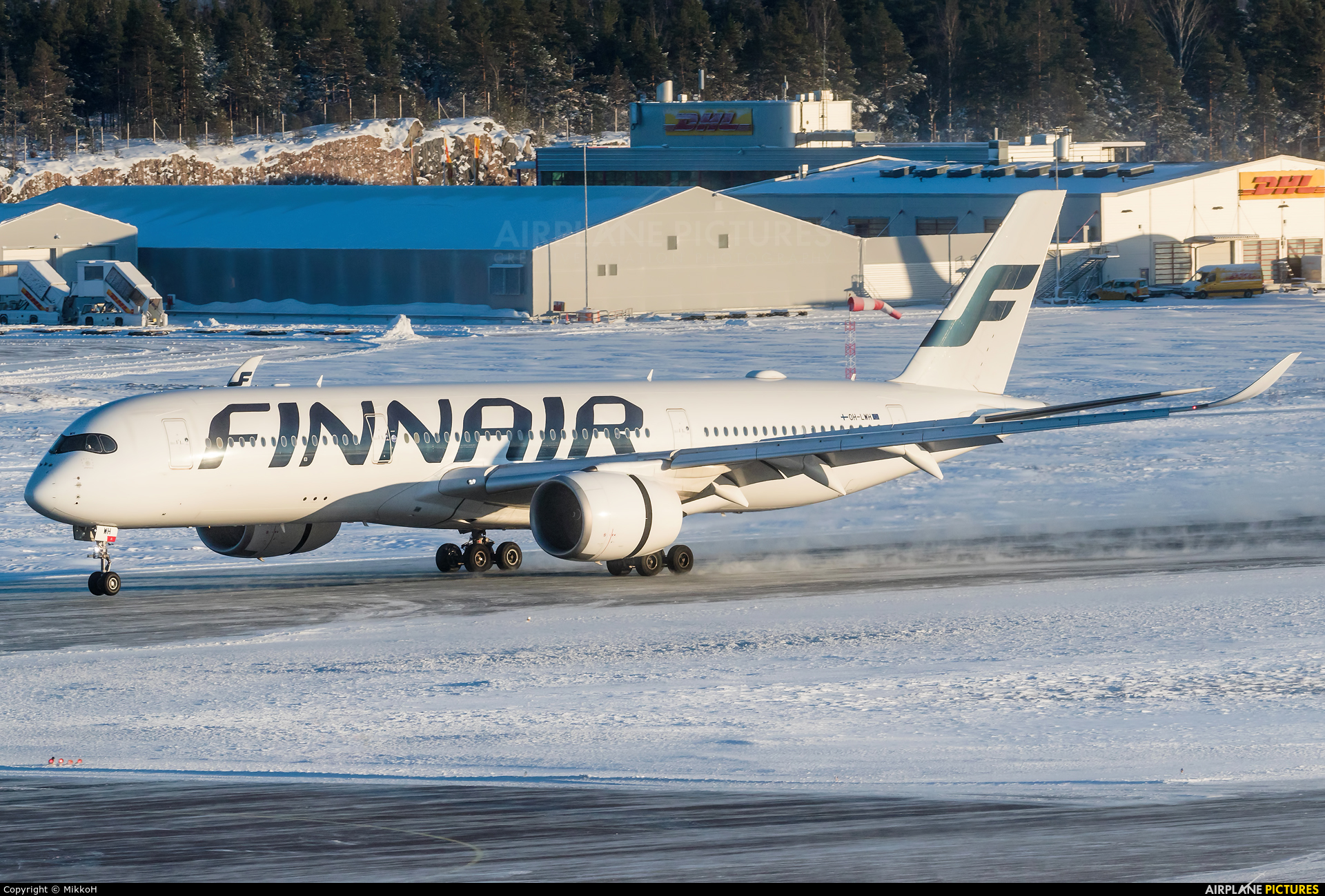 Finnair OH-LWH aircraft at Helsinki - Vantaa