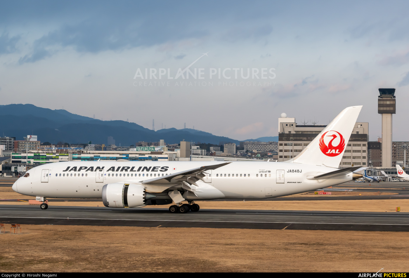 JAL - Japan Airlines JA848J aircraft at Osaka - Itami Intl