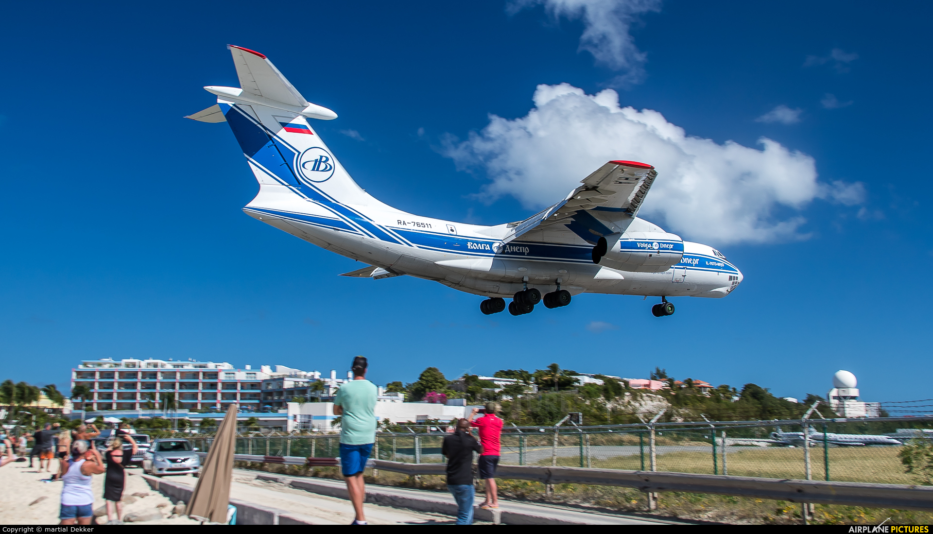 Volga Dnepr Airlines RA-76511 aircraft at Sint Maarten - Princess Juliana Intl