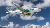 N371FR - Frontier Airlines Airbus A320 aircraft