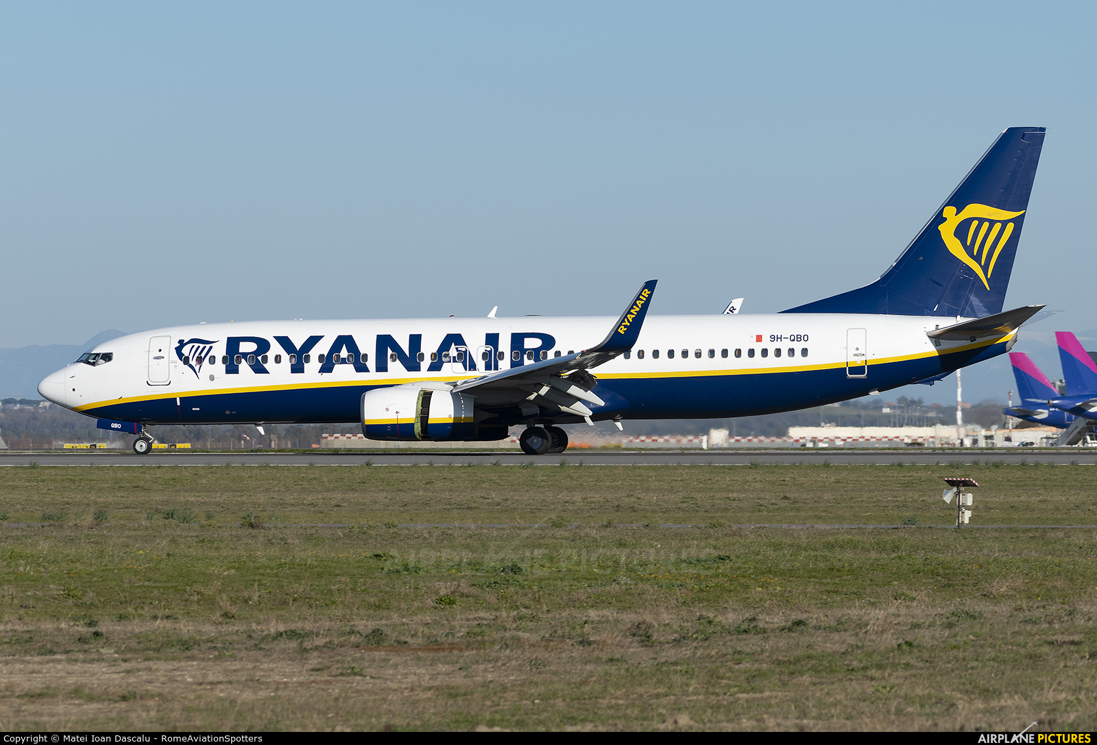 Ryanair (Malta Air) 9H-QBO aircraft at Rome - Fiumicino
