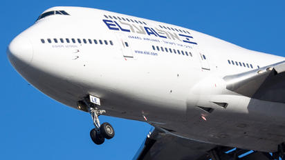 4X-ELE - El Al Israel Airlines Boeing 747-400
