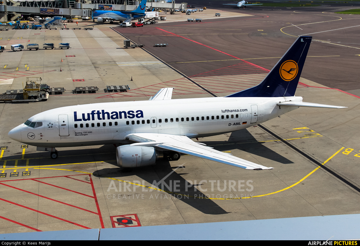 Lufthansa D-ABIL aircraft at Amsterdam - Schiphol