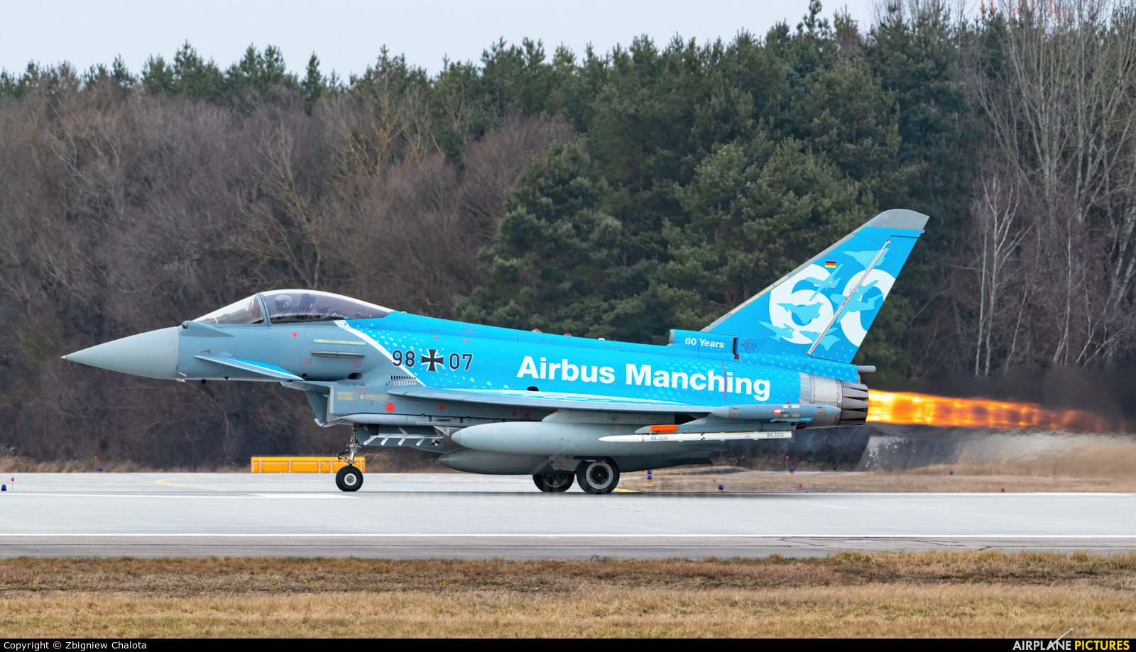 Germany - Air Force 98+07 aircraft at Ingolstadt - Manching