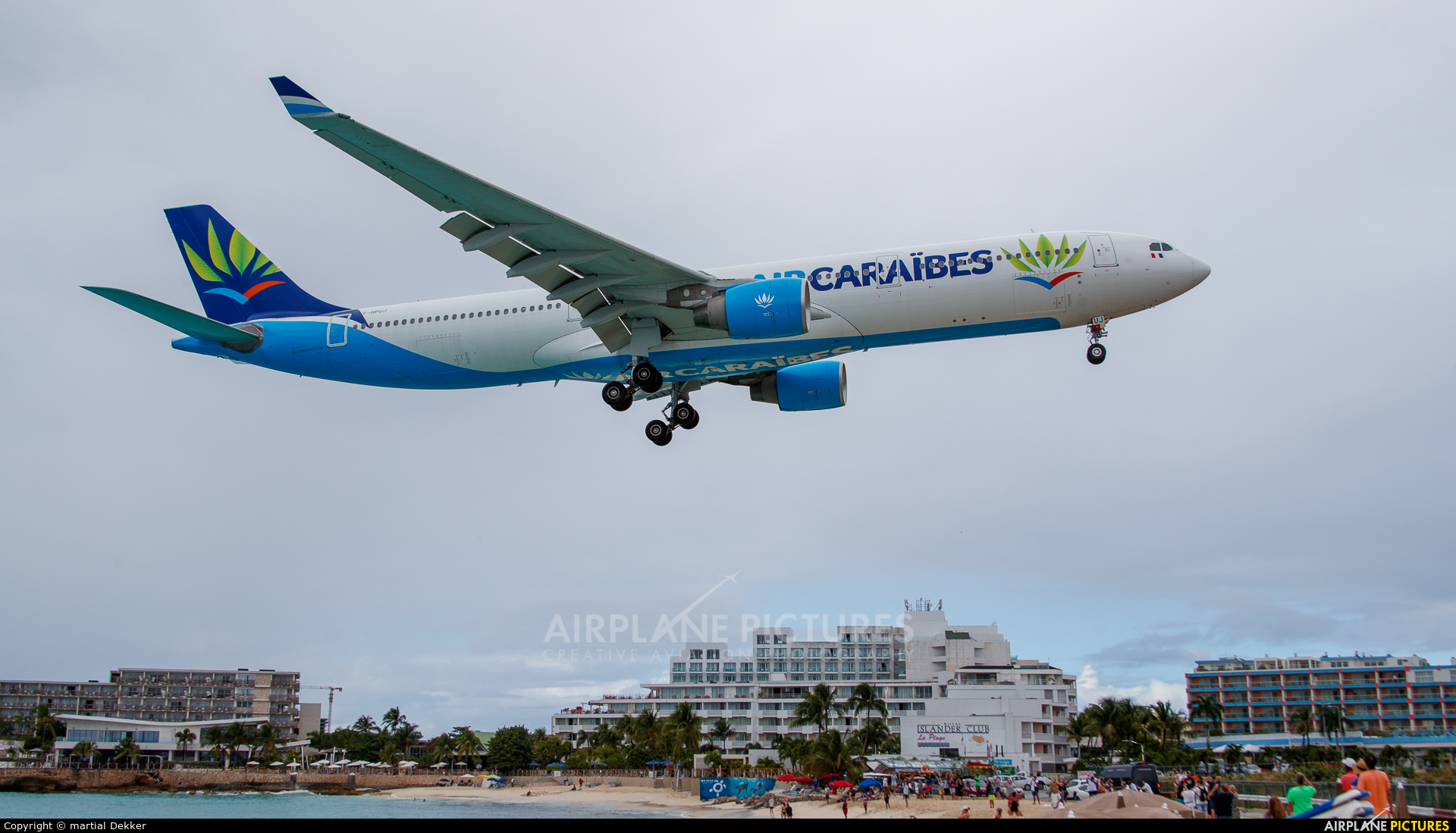Air Caraibes F-HPUJ aircraft at Sint Maarten - Princess Juliana Intl