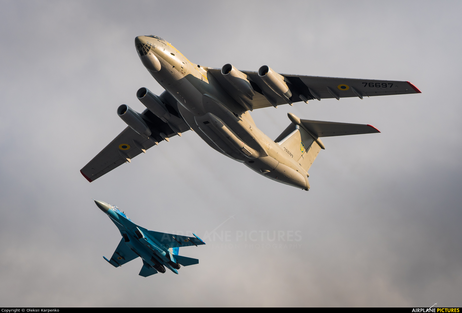 Ukraine - Air Force 76697 aircraft at In Flight - Ukraine