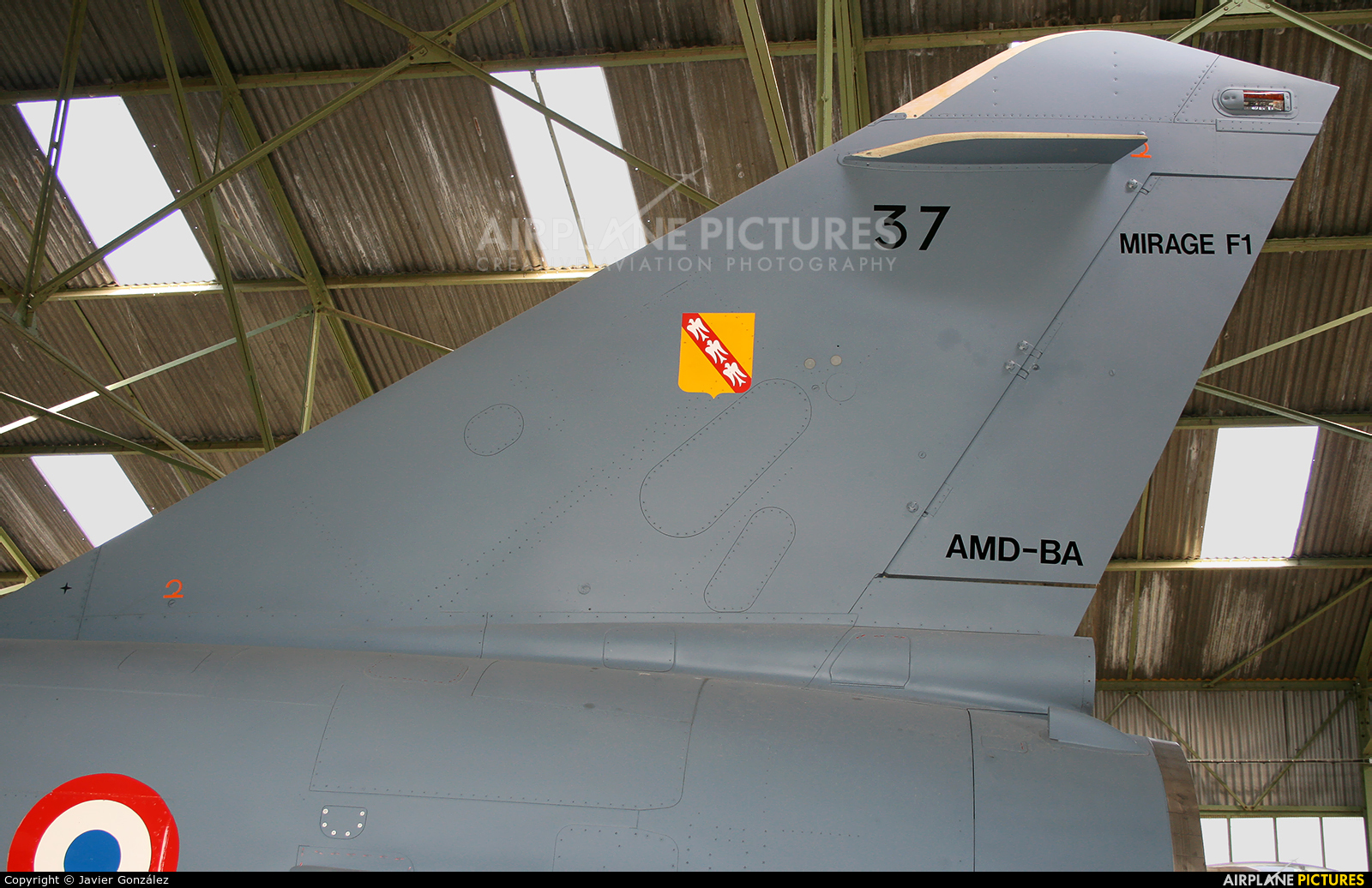 France - Air Force 37 aircraft at Montelimar - Ancone