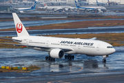 JA703J - - Airport Overview Boeing 777-200 aircraft