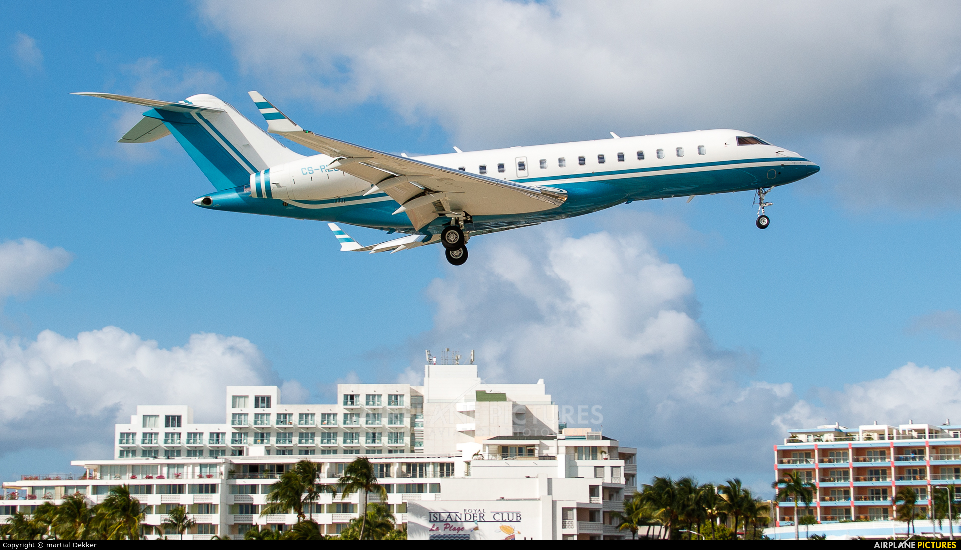 Private CS-REU aircraft at Sint Maarten - Princess Juliana Intl