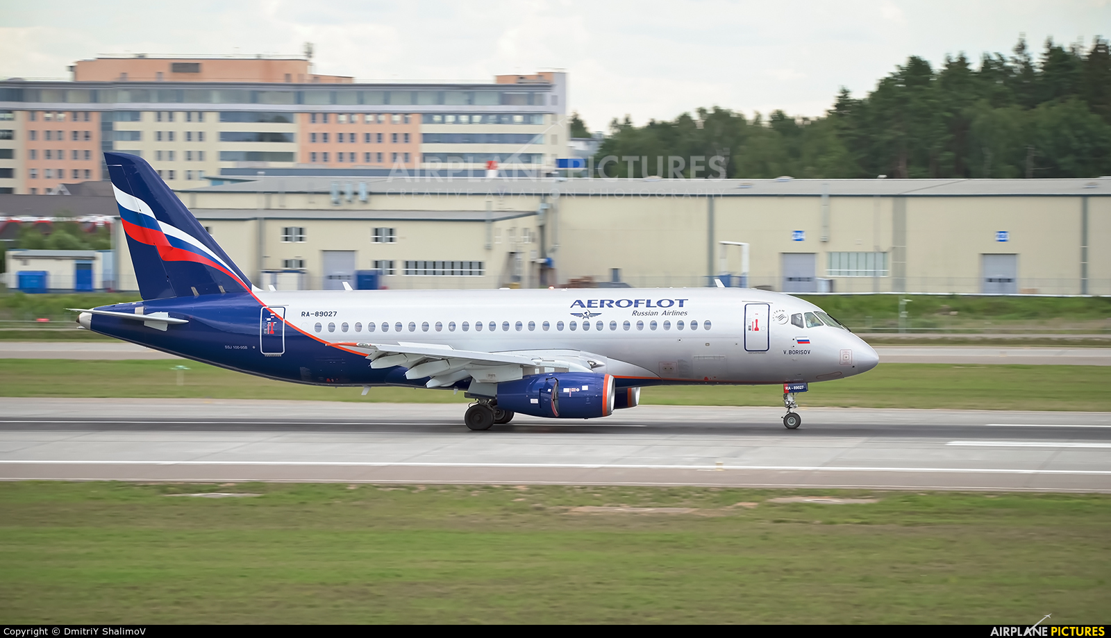 Aeroflot RA-89027 aircraft at Moscow - Sheremetyevo