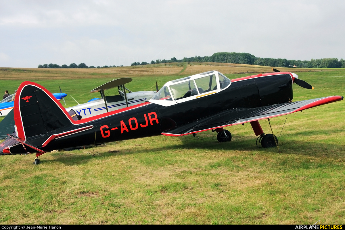 Private G-AOJR aircraft at Diest Schaffen