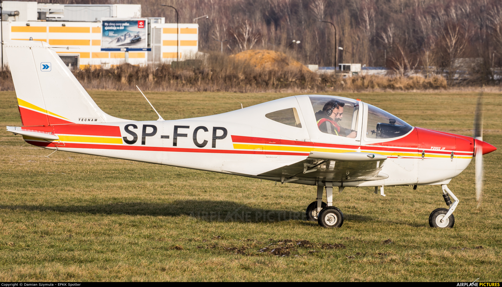 Private SP-FCP aircraft at Katowice Muchowiec