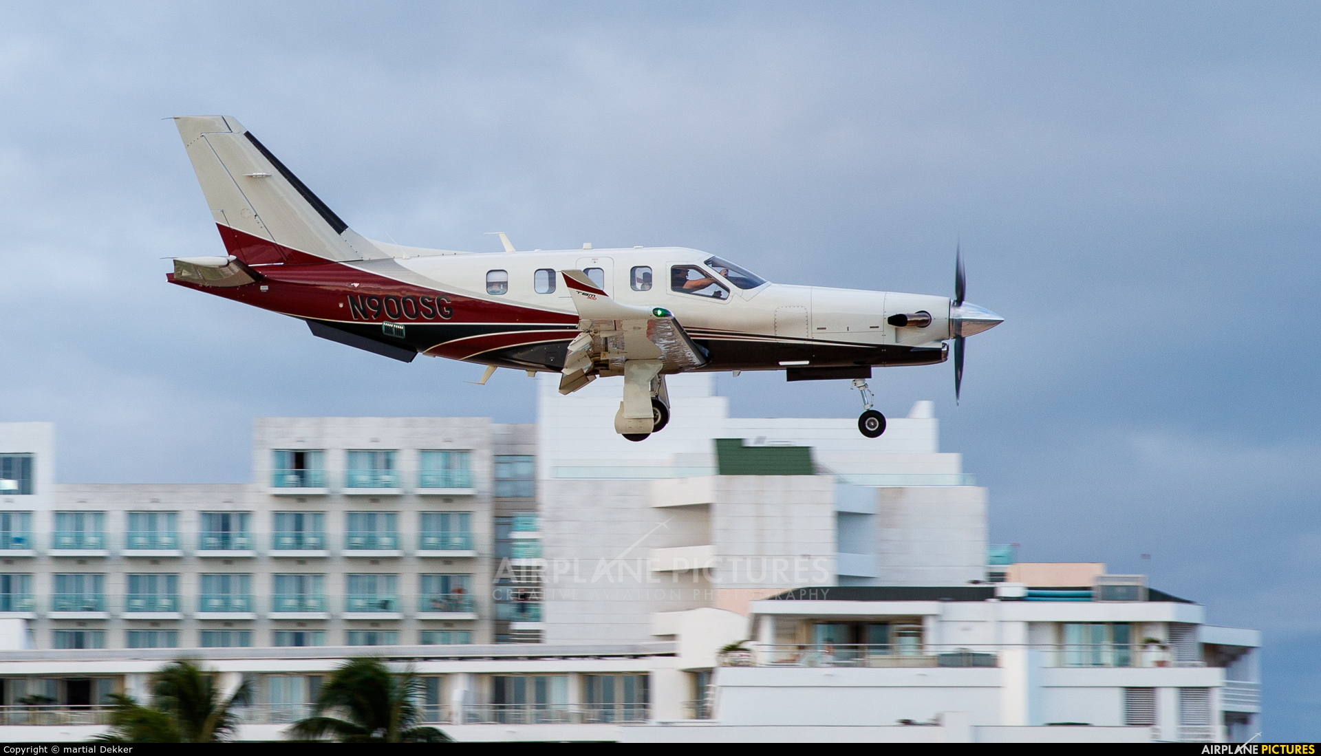 Private N900SG aircraft at Sint Maarten - Princess Juliana Intl
