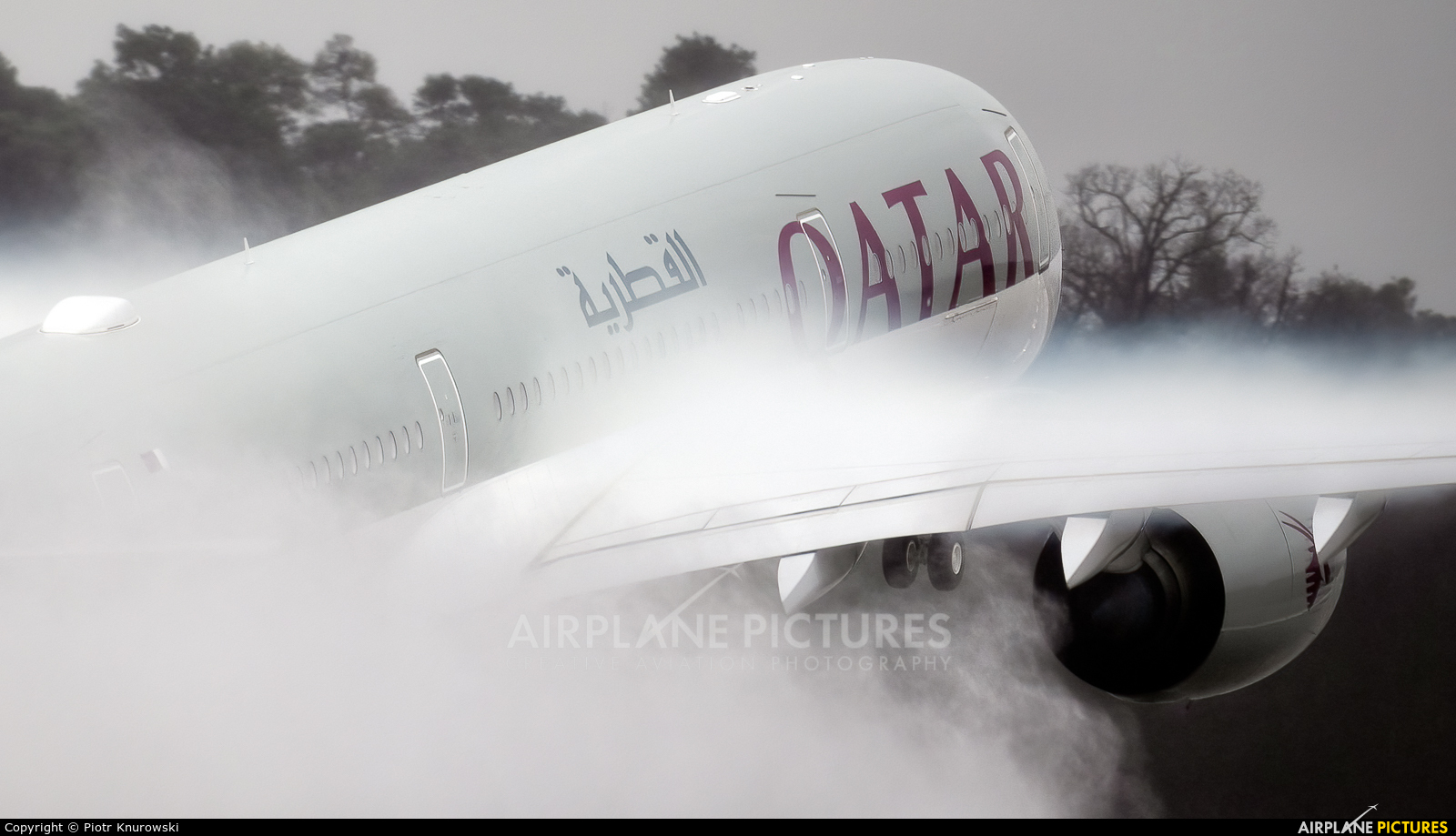 Qatar Airways A7-AML aircraft at Frankfurt