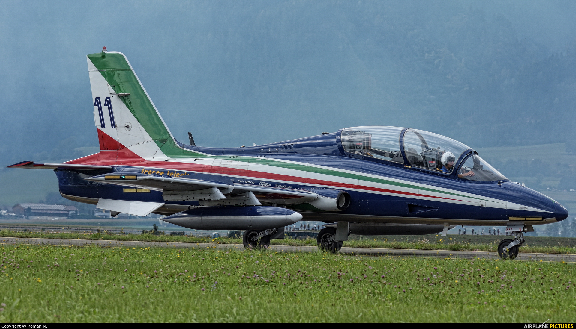 Italy - Air Force "Frecce Tricolori" MM54517 aircraft at Zeltweg