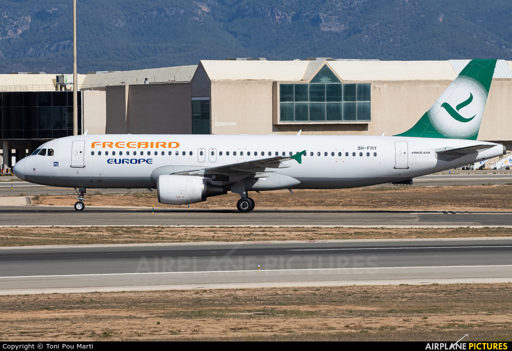 FreeBird Airlines 9H-FHY aircraft at Palma de Mallorca
