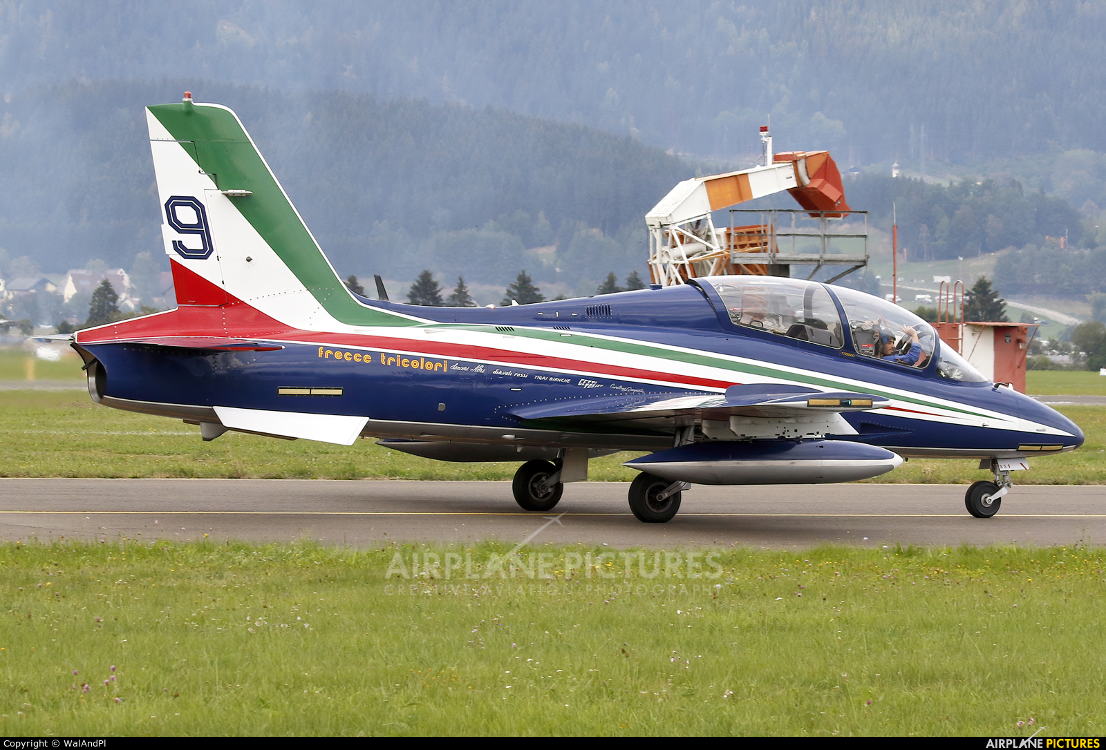 Italy - Air Force "Frecce Tricolori" MM54551 aircraft at Zeltweg
